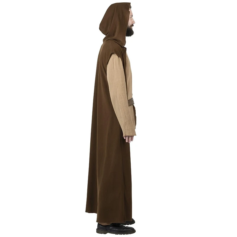 STAR WARS OBI-WAN KENOBI COSTUME HOMME - Tunique et pantalon en lin avec robe à capuche
