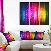 Impression sur toile « Glowing Background » Design Art