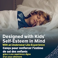 Sous-vêtements de nuit Goodnites pour garçons, L [68 à 95lb]), 46  sous-vêtements