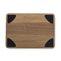 Thyme & Table Medium 10"x14" Acacia Wood Cutting Board with Triangle Shaped Anti-Slip Grips