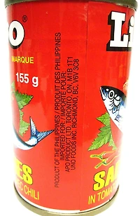 Ligo Sardines à la sauce tomate avec chili 155 g 155 g