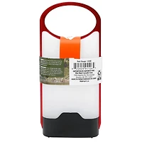 Ozark Trail Lanternes à piles à cadre mince en aluminium à DEL de 160 lumens rouge