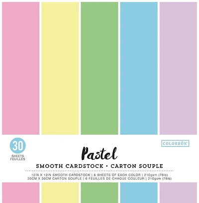 Carton souple Pastel de Colorbok