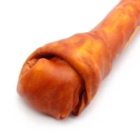 Gâteries pour chiens Peidi croustilles en cuir brut à saveur de boeuf 380g