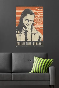 Marvel Loki - For All Time Wall Poster, 22.375" x 34"
