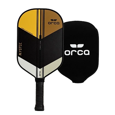 Pagaie de pickleball en fibre de carbone Mystic Tournament Series - Édition Control - Pagaie de 7,6 oz par Orca