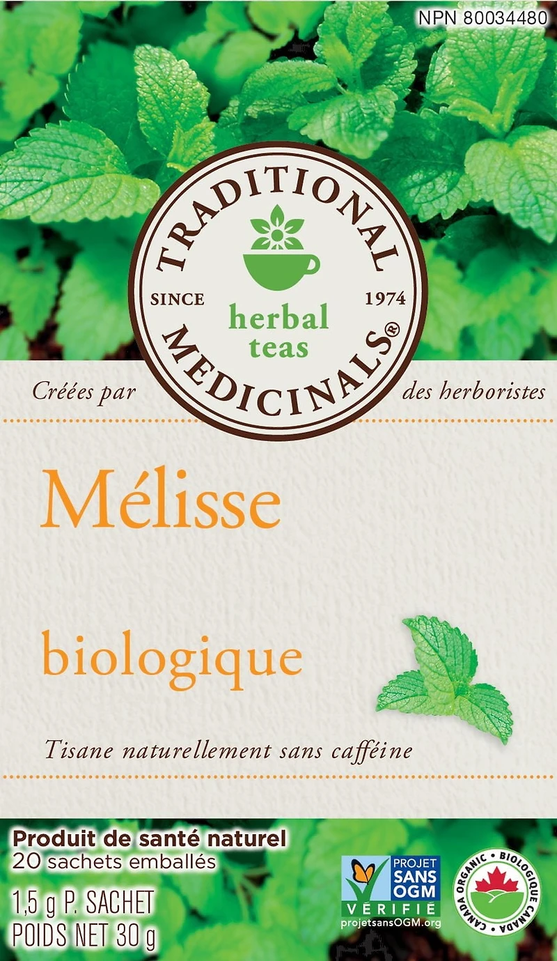 Traditional Medicinals Organic Lemon Balm