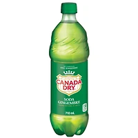 Soda gingembre Canada DryMD - Emballage de 6 bouteilles de 710 mL