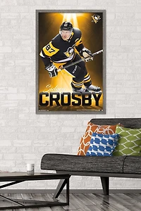NHL Pittsburgh Penguins - Sidney Crosby 18 Wall Poster, 14.725" x 22.375"