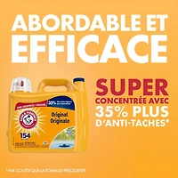 Arm & Hammer Clean Fresh Scent Liquid Laundry Detergent, 154 Loads, 4.55 L