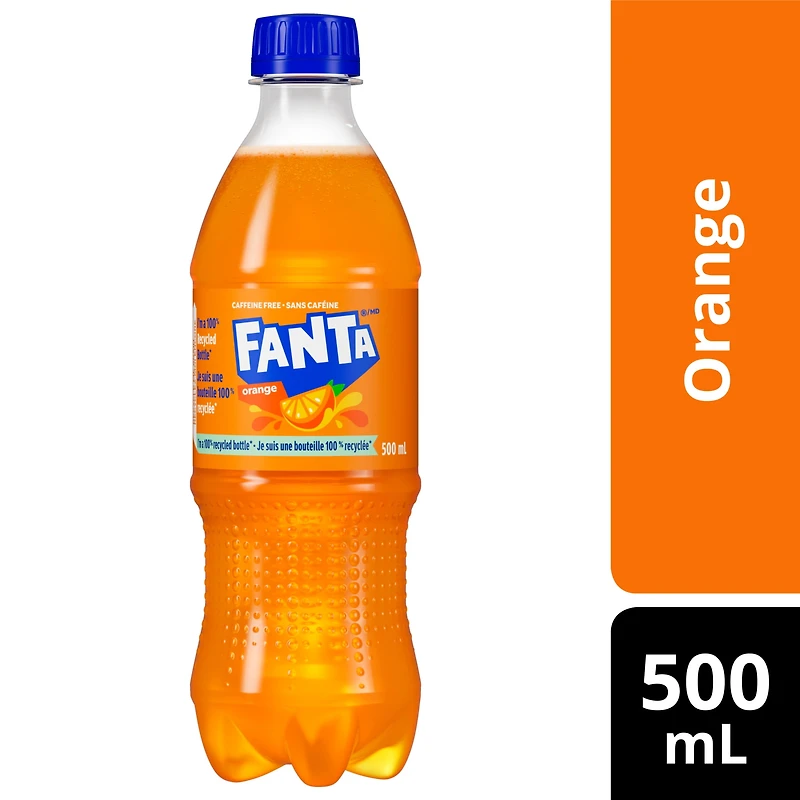 Fanta Orange Bottles, 500 mL, 500 ml