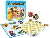 USAopoly CHECKERS & TIC TAC TOE: Super Mario vs. Bowser Board Game