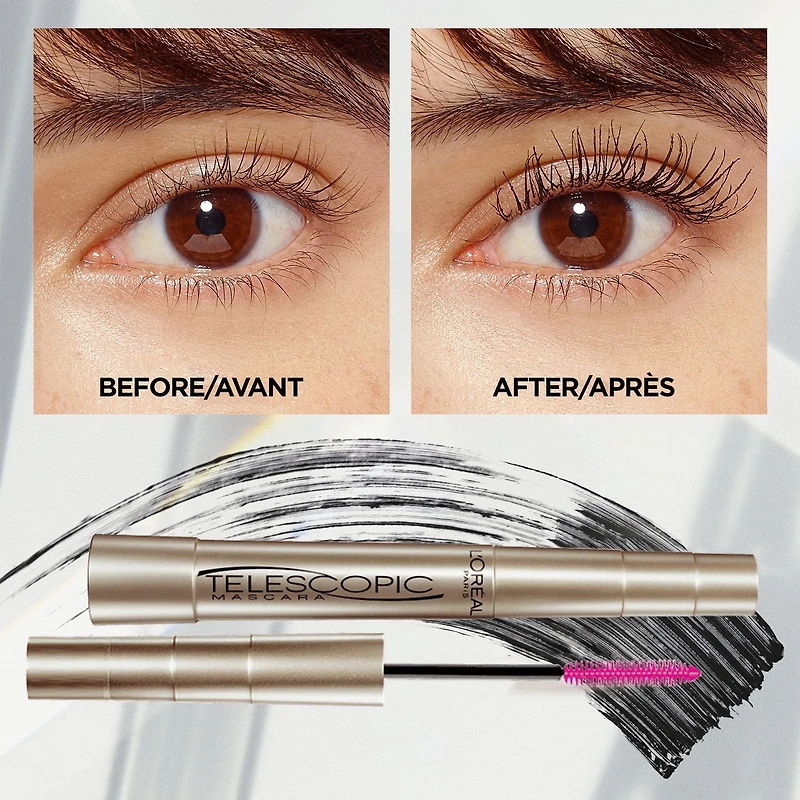 L'Oréal Paris Mascara Telescopic Original Cils jusqu'à 60% plus longs