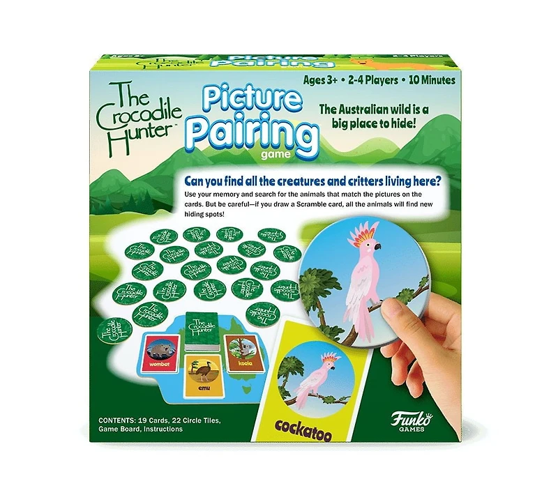 Funko Games PAIRING D'IMAGES – LE CHASSEUR DE CROCODILE