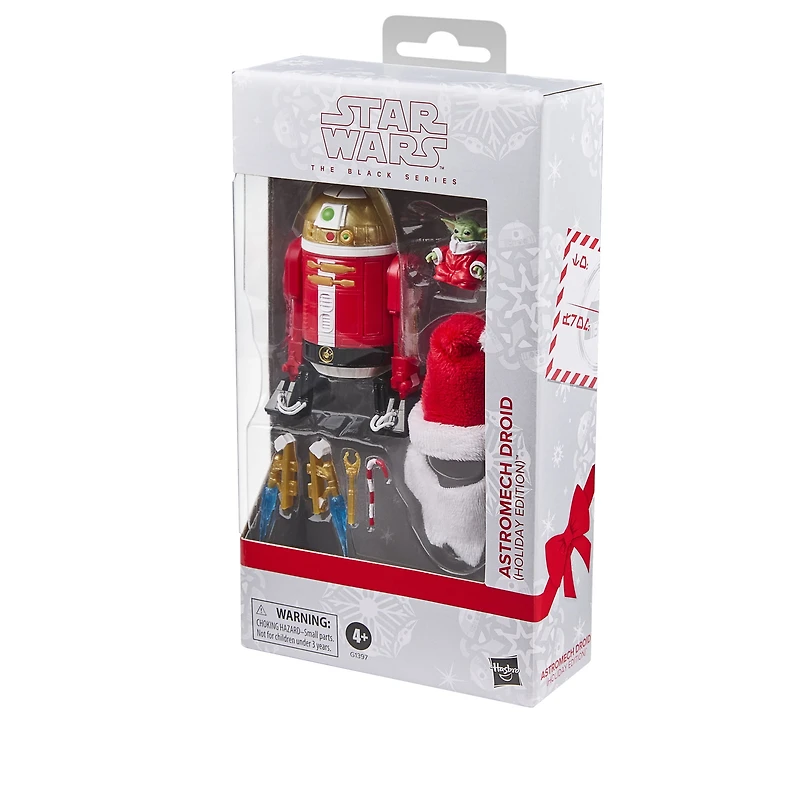 Star Wars The Black Series, Droïde astromécano (Holiday Edition), figurine Star Wars de collection de 15 cm