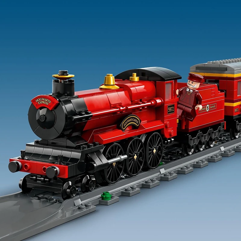 LEGO Harry Potter Hogwarts Express & Hogsmeade Station 76423 Building Toy Set; Harry Potter Gift Idea for Fans Aged 8+; Features a Buildable Train, Tracks, Ticket Office and 8 Harry Potter Minifigures