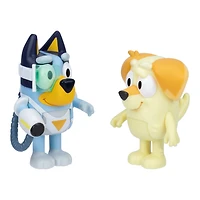 BLUEY S12 FIGURE 2PK SURPRISE BLASTER