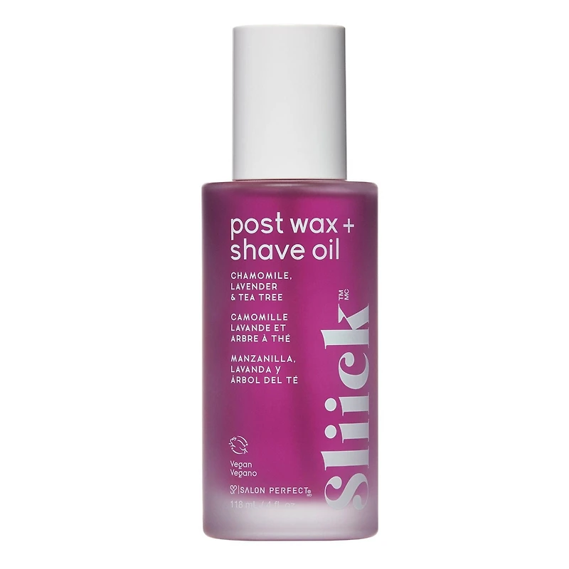 Sliick - Post Wax Oil - Lait de camomille & Lavande Arbre à thé - Vitamine E+B - 118 ml