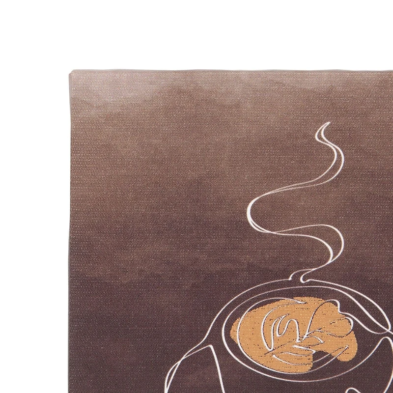 Toile embellie tasse de café 15,2 cm L x 15,2 cm H