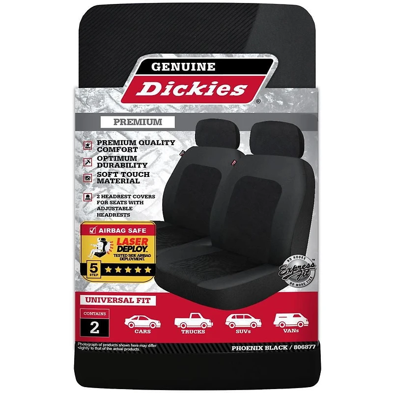 Genuine Dickies Phoenix Seat Cover 2pc