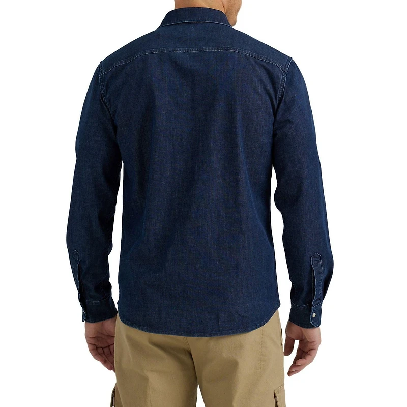 Long Sleeve Volume Fashion Toby Denim (New Rodeo) Slim Untuck Shirt