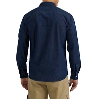 Long Sleeve Volume Fashion Toby Denim (New Rodeo) Slim Untuck Shirt
