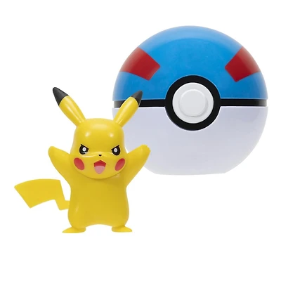Pokémon Clip 'N' Go - Pikachu + Great Ball