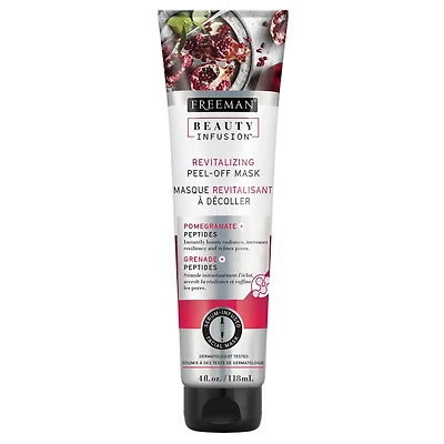 Freeman Beauty Infusion Pomegrante + Peptides Revitalizing Peel-off Mask