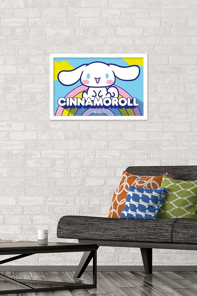 Hello Kitty and Friends: 22 Over The Rainbow - Cinnamoroll Wall Poster, 22.375" x 34"