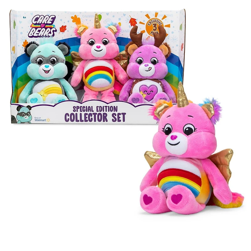 Care Bears 9" Fun Size Plush - Fall Theme 3-Pack