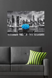 PD Moreno - Beaux-Arts - Parapluie Bleu