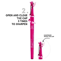 Crayon lèvres hydrofuge Stay Sharp - Strike a Rose