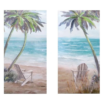 7x14 Canvas Beach Set
