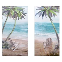 7x14 Canvas Beach Set