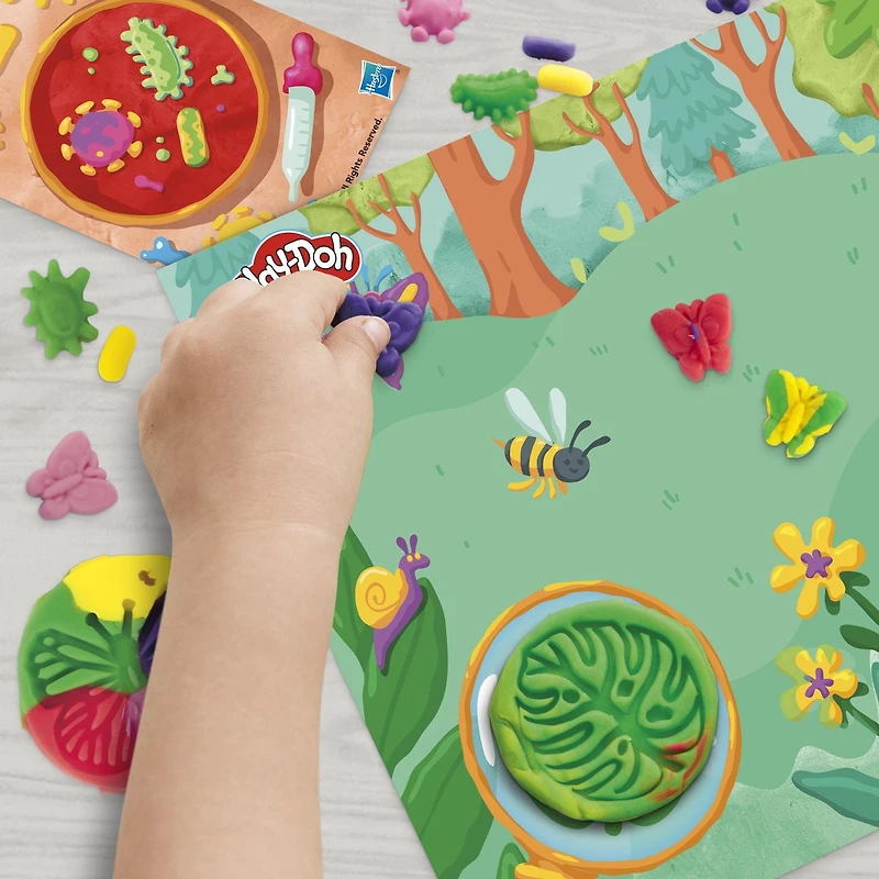 Play-Doh Light & Look Microscope Playset, Ages 3 and up