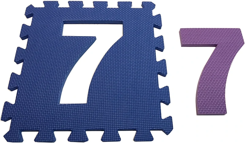 Mainstays Kids Interlocking Foam Mat, 9 interlocking foam tiles kids design 100% EVA