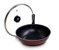 Supor Non-Stick Wok With Lid, 30cm