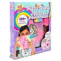 Just My Style® Journal pelucheux tie-dye