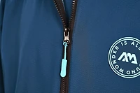 Aqua Marina - Water-repellent Thermal Poncho (Navy) - Medium