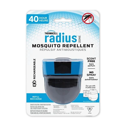 Thermacell Mosquito Repellent, Rechargeable Refills – 40 Hours