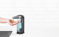 Better Living Products 70181 TOUCHLESS XL Hands Free Automatic Soap and Sanitizer Dispenser Black and Stainless Steel