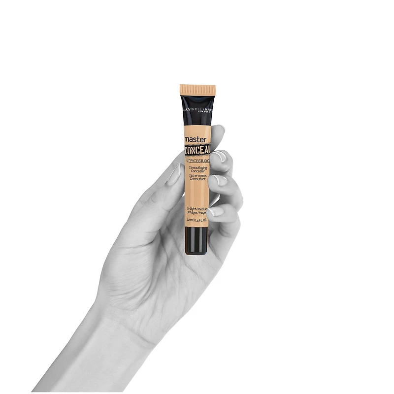Maybelline New York Facestudio® Master Conceal®, Correcteur, Pâle / Moyen, 12 ML
