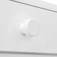 Kids Desk and Chair Set with Cubbies and Bookracks – White