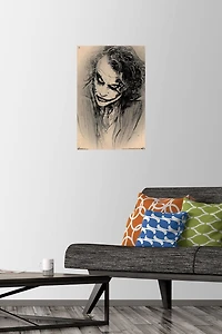 Film DC Comics - Le Chevalier Noir - Le Joker - Croquis