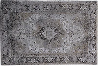 Home Decor Inc Grey Medallion Jacquard Area Rug – 48" x 72", Perfect for Living Room