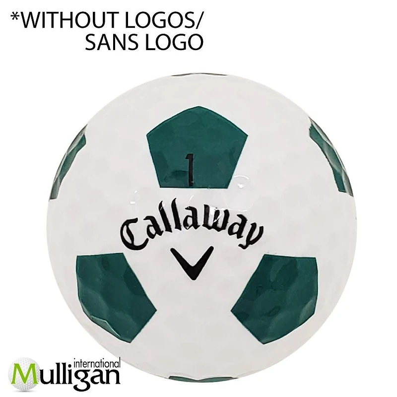 Mulligan - 48 Callaway Chrome Soft Truvis 5A Pristine Recycled Used Golf Balls, Green