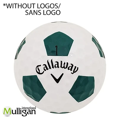 Mulligan - 48 balles de golf récupérées Callaway Chrome Soft Truvis 5A Pristine, Vert