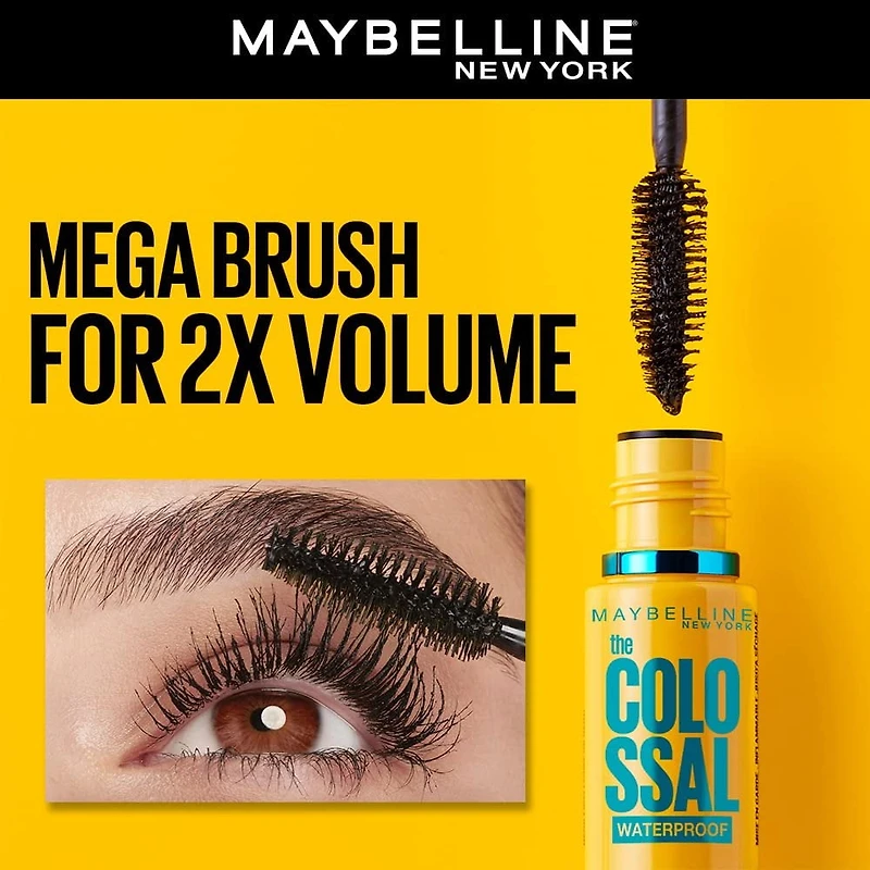 Maybelline New York Volum' Express The Colossal Big Shot Washable Mascara