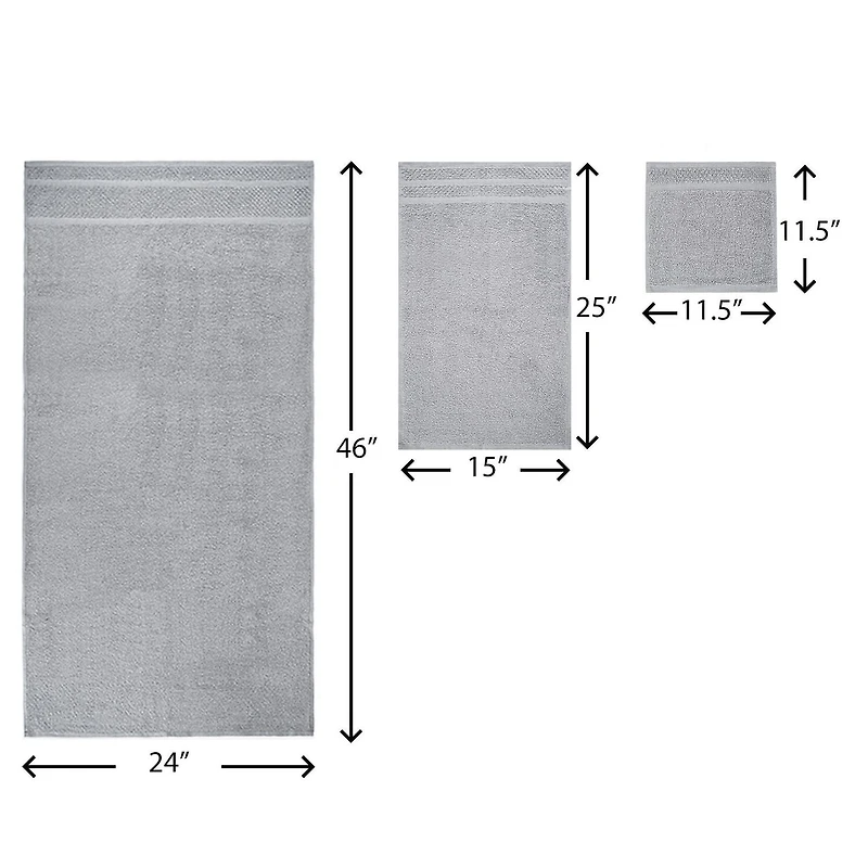 Ensemble de serviettes de bain Mainstays Ensemble de 10