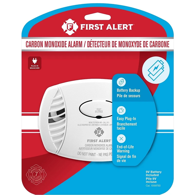 First Alert CO605A CO 1039732 CO6056A CO